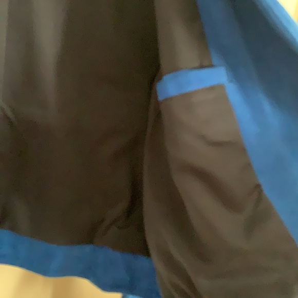 Club Monaco Blue Suede Moto - Picture 9 of 11